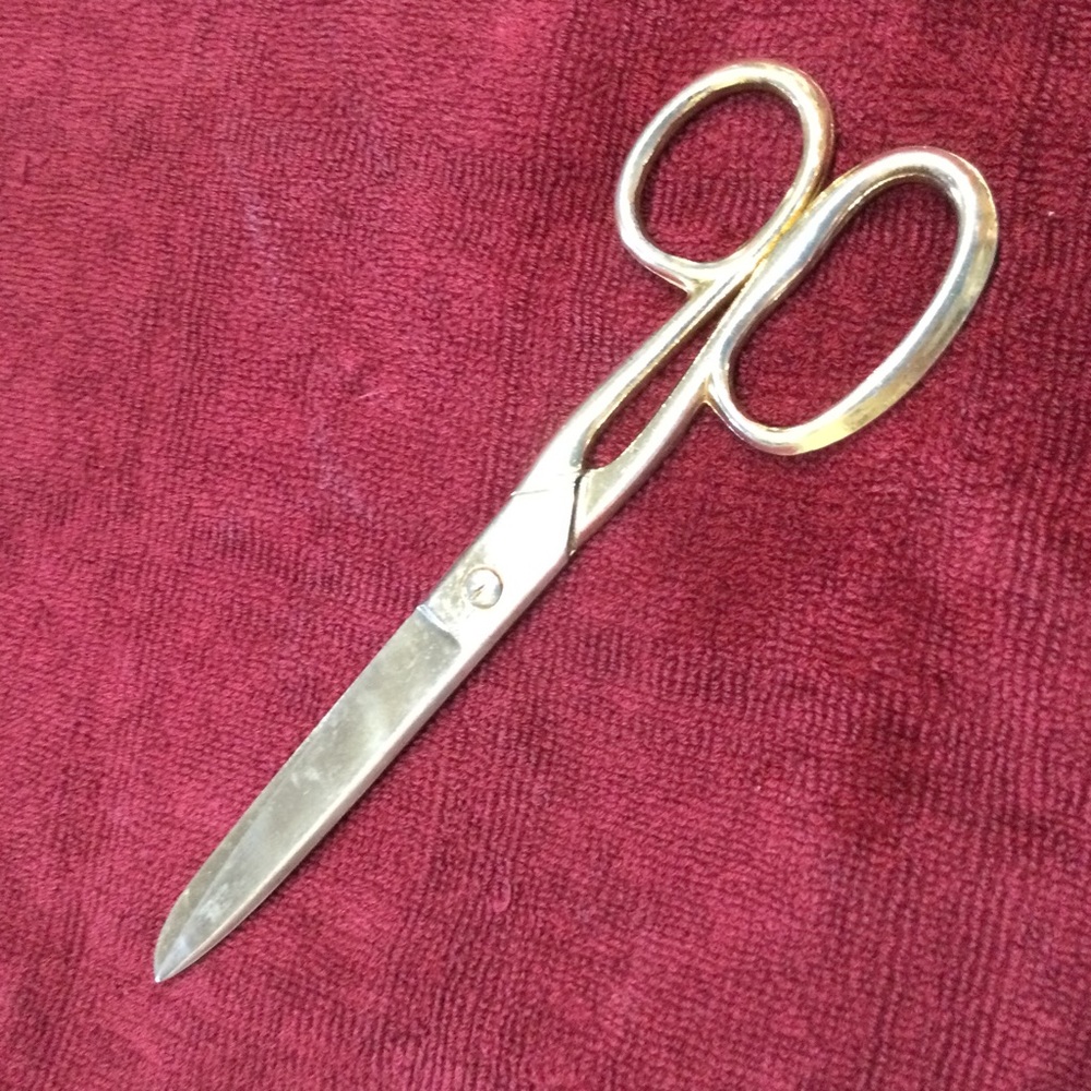 Vintage drop forged scissors, Made in Germany